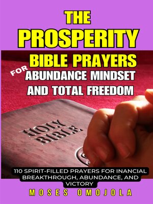 cover image of The Prosperity Bible Prayers For Abundance Mindset and Total Freedom